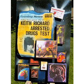 Keith Richard arrested